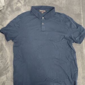 Michael Kors Men's Deep Blue Polo Shirt